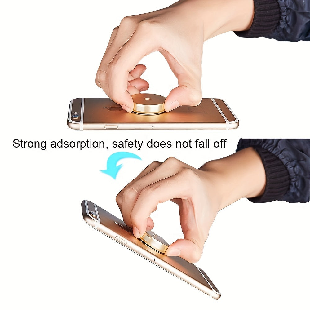 Magnetic Car Phone Holder With Sticky Dashboard Mount for Smartphones