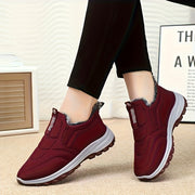 Women's Fleece-Lined Ankle Boots All-Season Comfortable Versatile