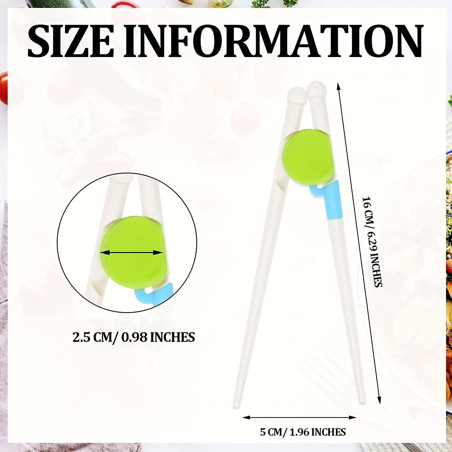Training Chopsticks for Beginners Kids and Adults with Attachable Learning Helpers