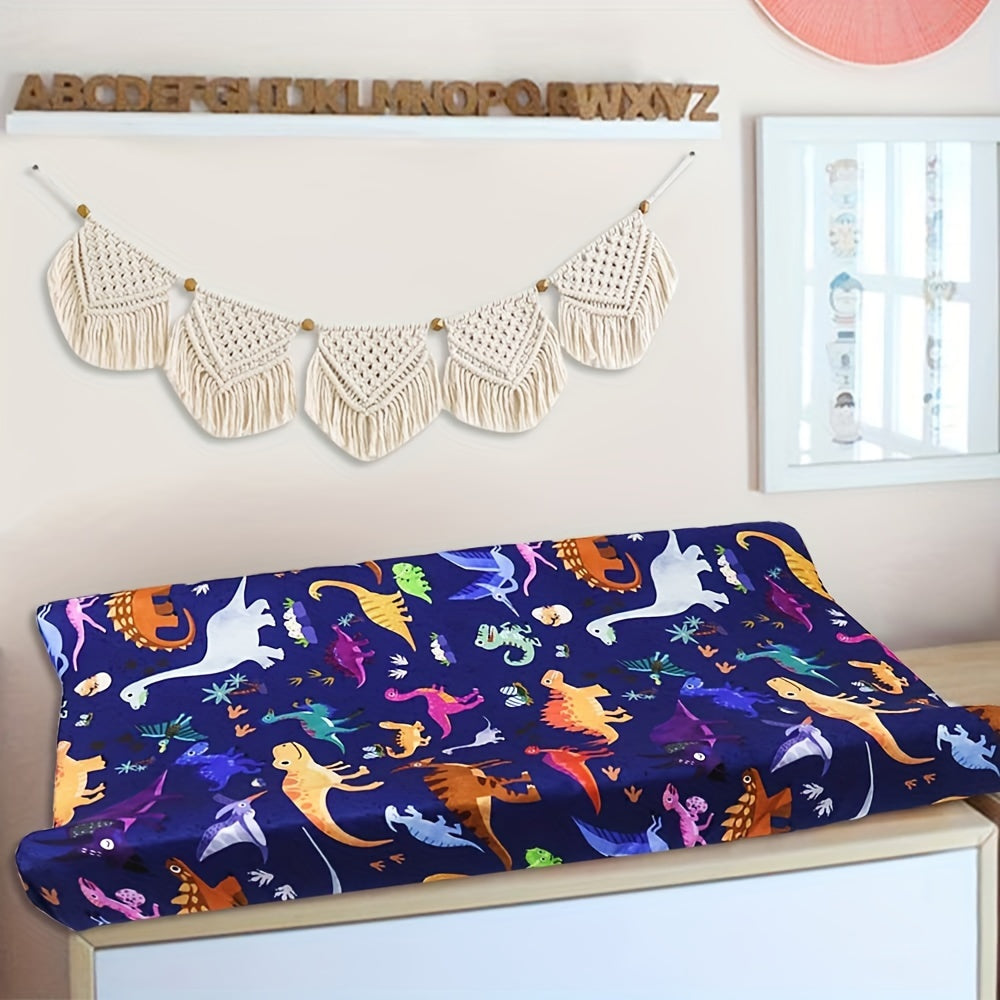 Водонепроницаемый чехол для пеленального столика с съемным текстильным чехлом для смены подгузников