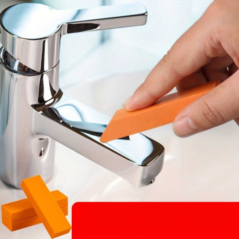 Miracle Lime Scale and Rust Remover Rubber Eraser for Bathroom Kitchen Cleaning