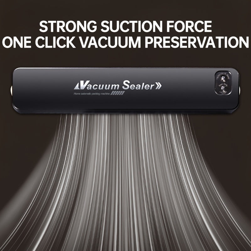 Yevropa standarti roʻzgʻor uchun vakuum yopish uchun qurilma, boshlangʻich toʻplam va 10 ta paket bilan oziq-ovqat saqlash uchun