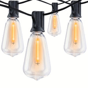 Shatterproof LED String Lights 9.75m 15.24m Warm Glow Outdoor Decor European Plug