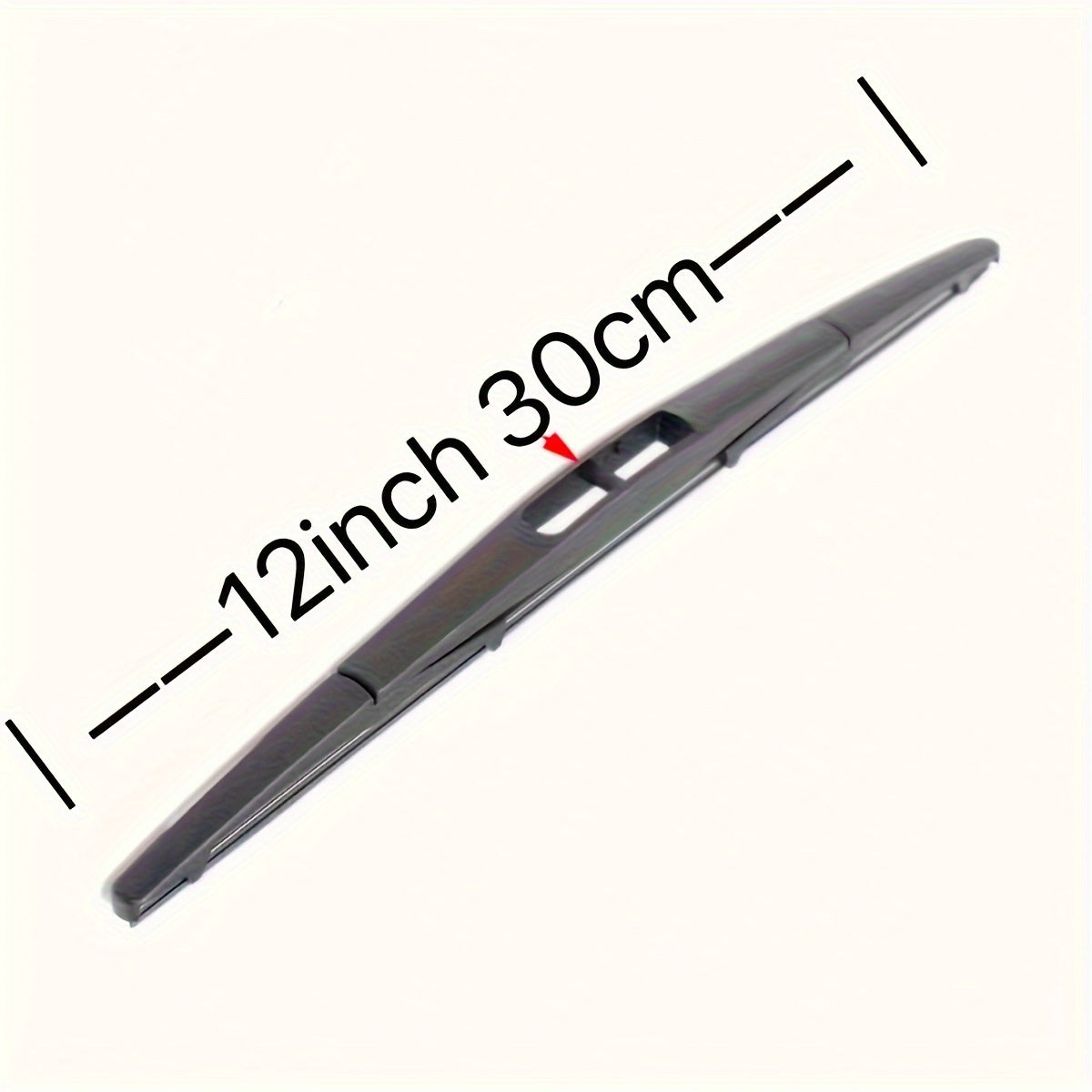 Universal Rear Wiper Blade Natural Rubber 30.48cm 35.56cm All-Weather Replacement