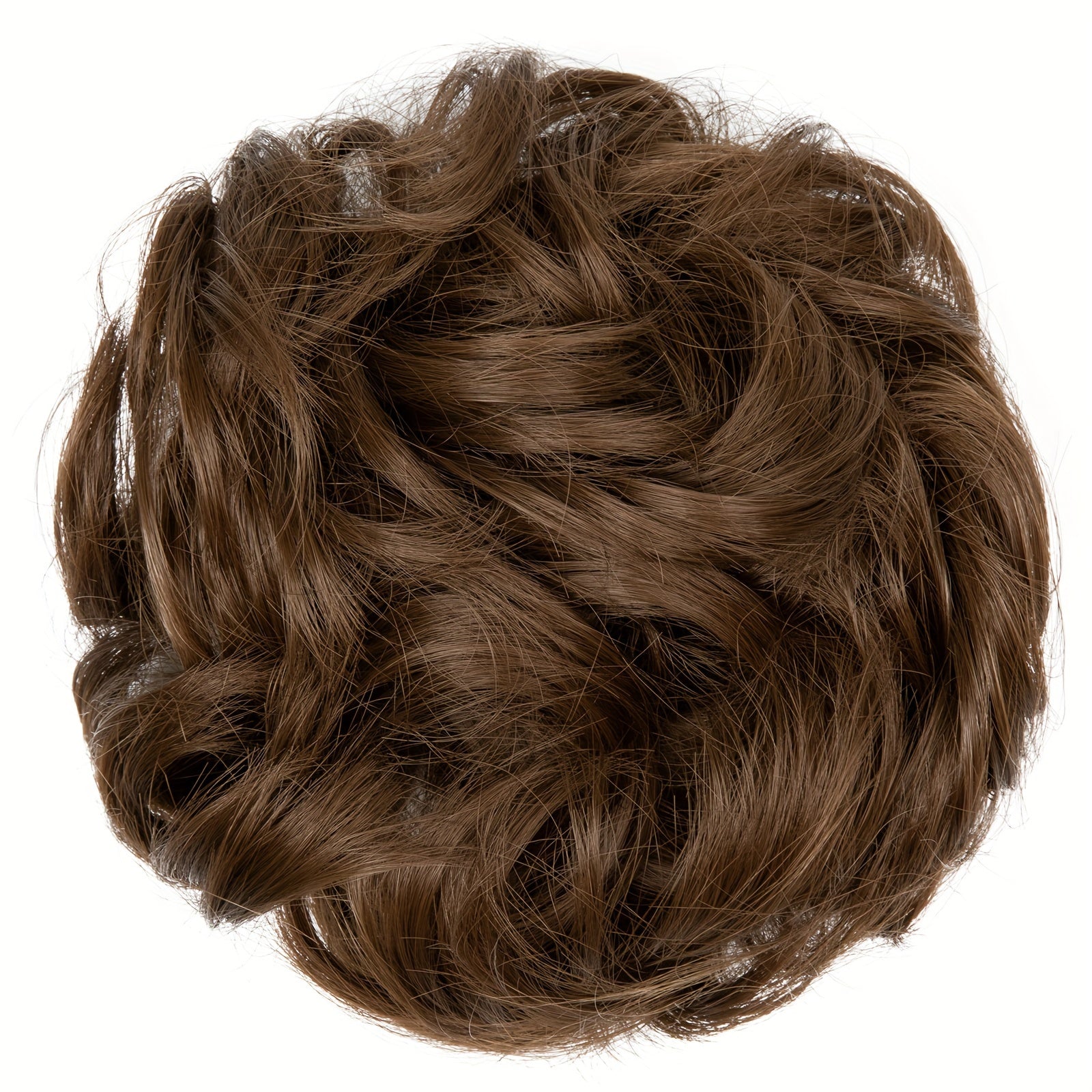 Women's Hair Wig with PET Material, High Gloss, Sewn Connection, 50g