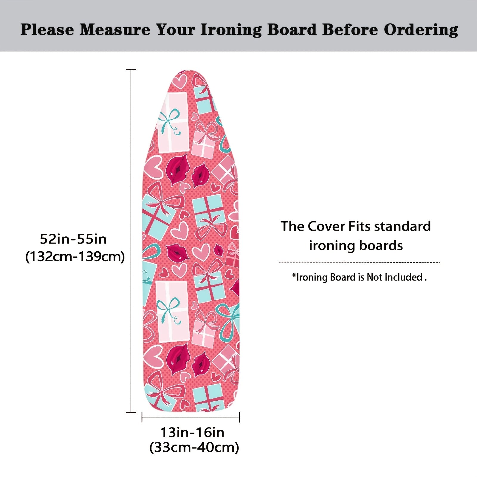 Funda para tabla de planchar, 1 pieza, tela duradera, fácil de colocar