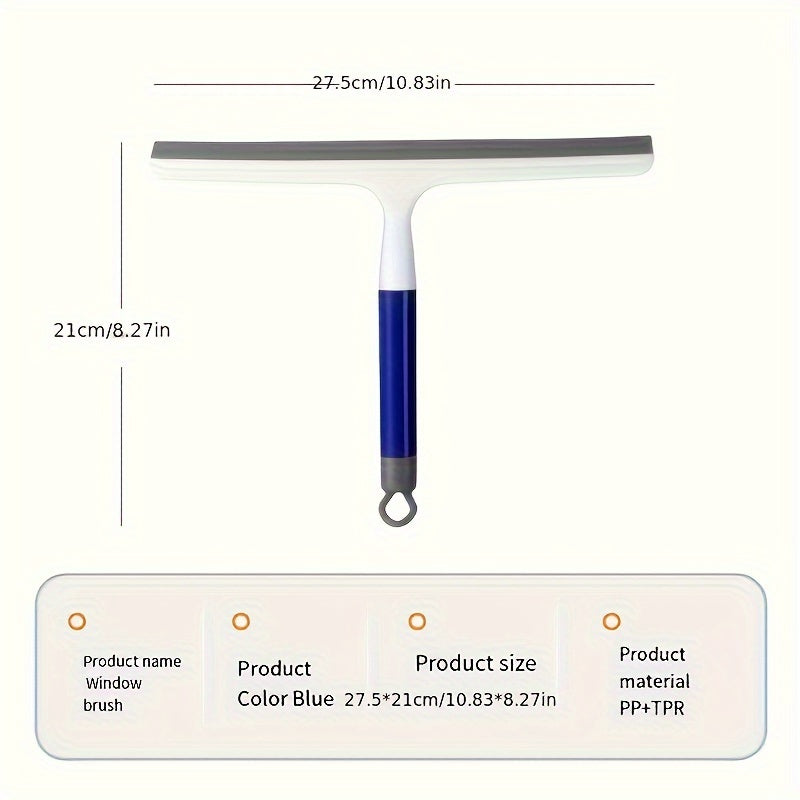 Ko'p funksiyali qo'l squeegee - Dush eshiklarini, derazalarni va avtomobil oynalarini tozalash uchun mukammal | Kuchli suv qirqish vositasi hammom va uyda foydalanish uchun
