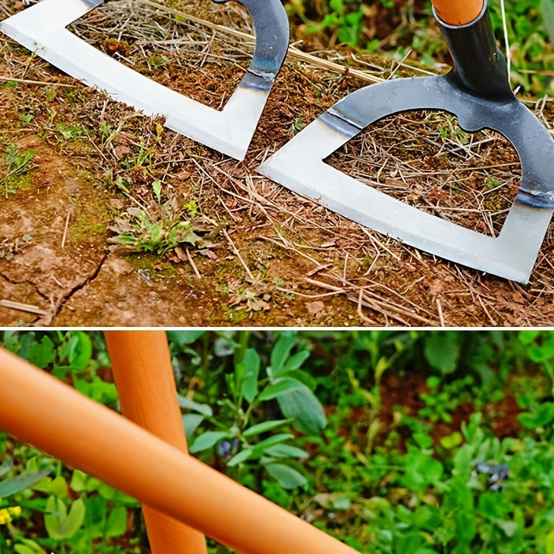 Все-сталь безрукоятная прополочная мотыга 14 см с утолщённым пиловым лезвием