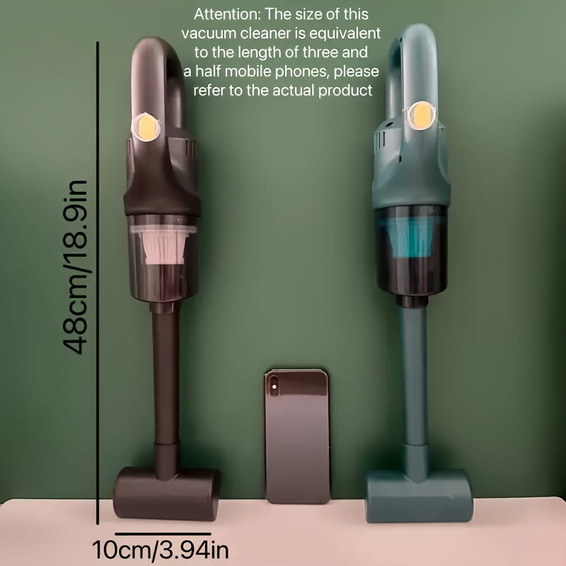 Qayrilmas qo‘l bilan ishlovchi changyutgich 25W past shovqinli, portativ, qayta zaryadlanadigan, gilam, mebel, avtomobil, uy, ofis uchun
