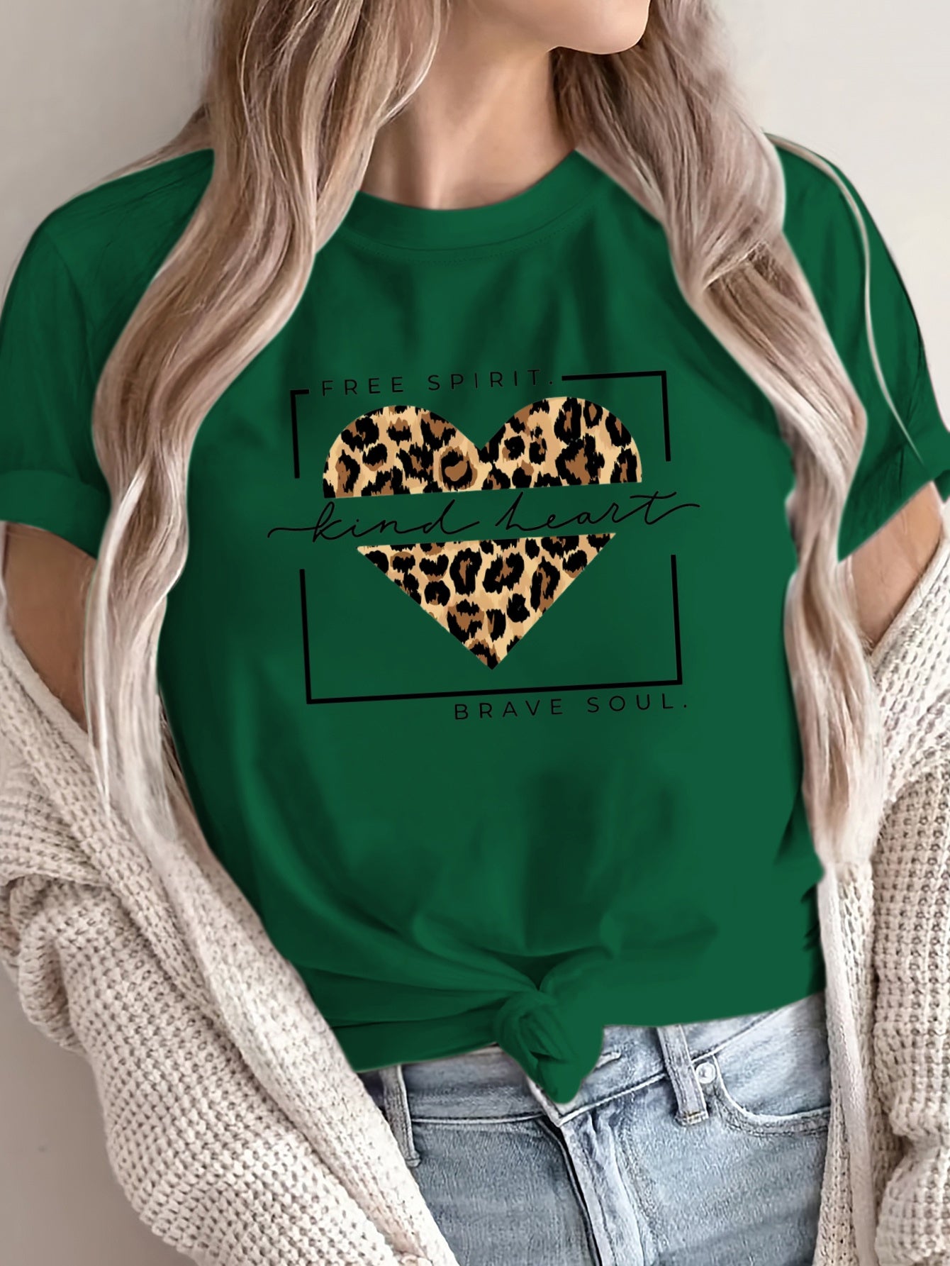 Women's Large Size Loose Fit T-Shirt Dark Grey Short Sleeve Breathable Comfortable