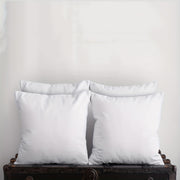 White Bedding Throw Pillow Insert 50.8x50.8 cm for Sofa Couch Bed