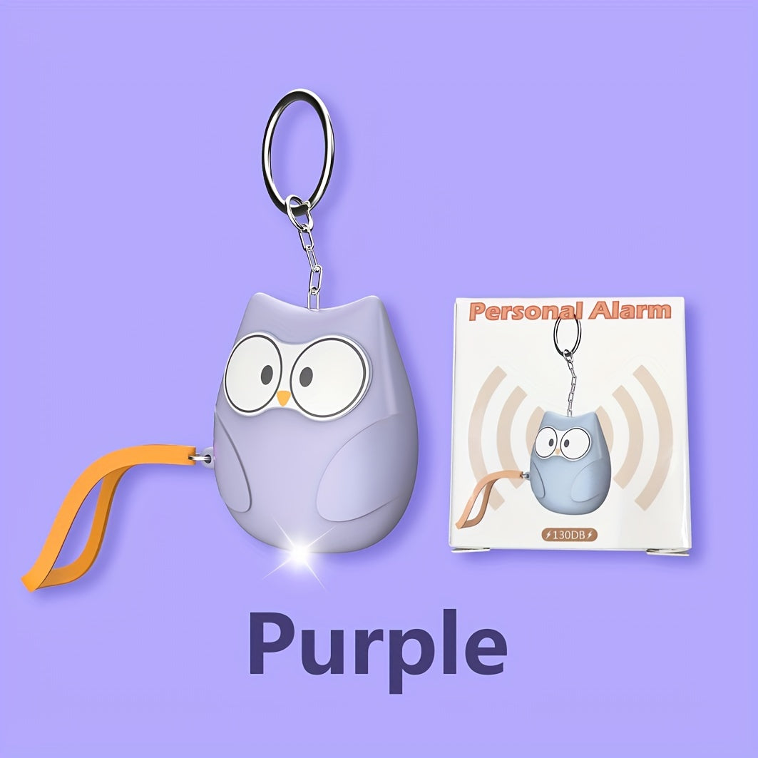 130dB Personal Safety Alarm for Women with LED Light Outdoor Self-Defense Security Siren