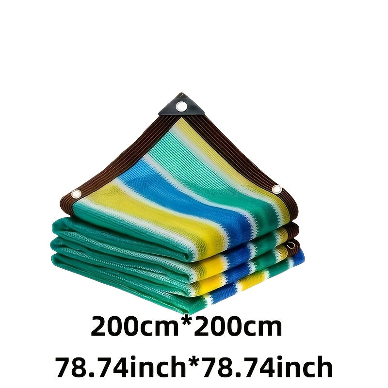 UV Resistant Colorful Shade Cloth HDPE Fabric for Gardens Patios Greenhouses Pergolas