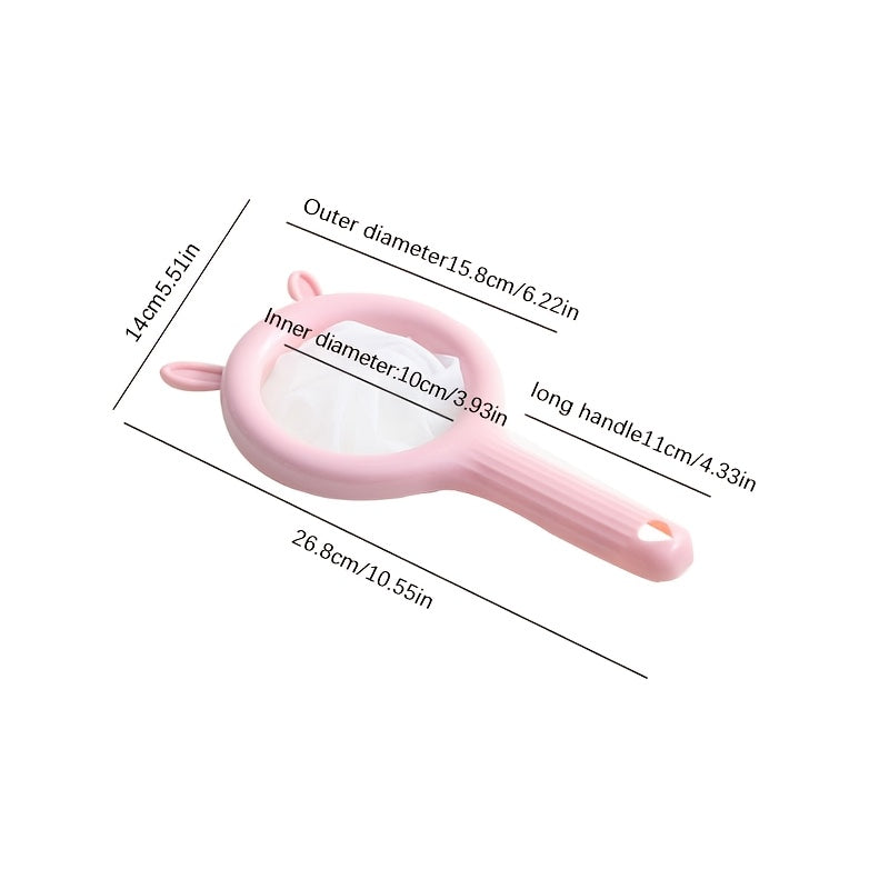 Yuqori sifatli nozik to'rli filtr - soya sutini, qahvani, yogurtni, sharbatni va sirka filtrlaydigan mustahkam plastik oshxona filtri - qulay quyish quvvati xususiyati