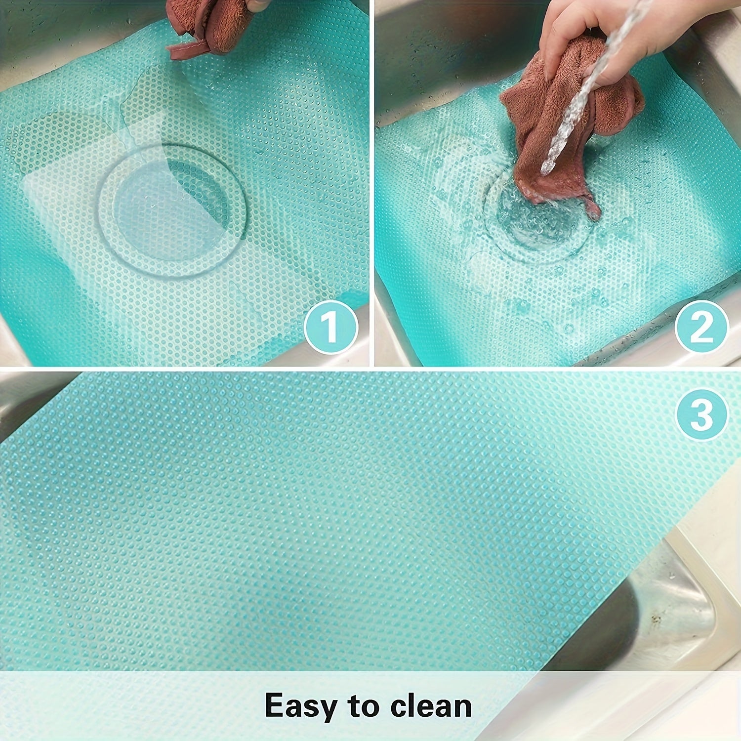 EVA Refrigerator Shelves Protector 5/8 Pack Washable Glass Shelf Liners