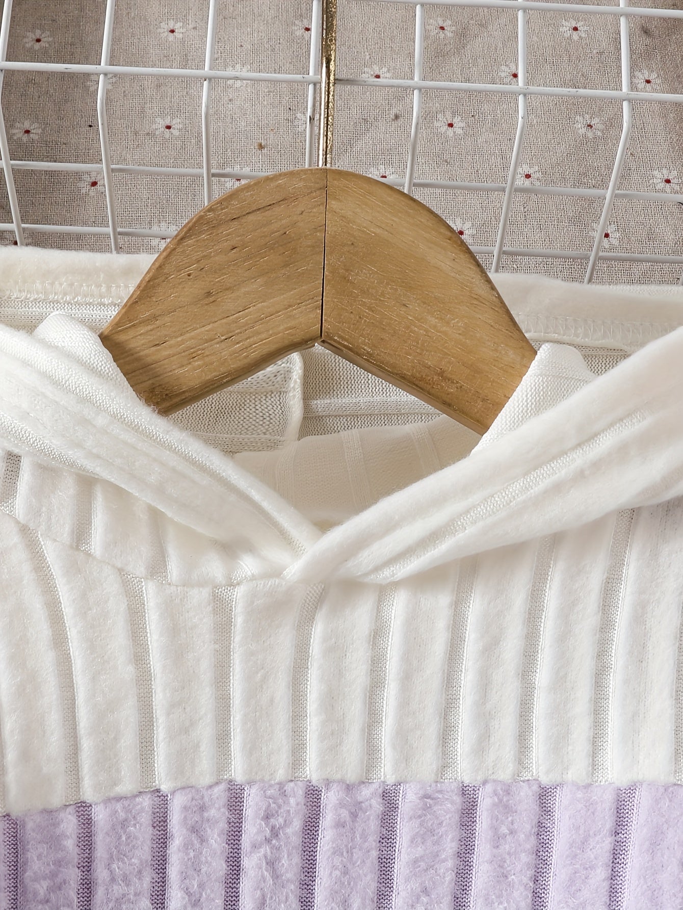 Girls' Hoodie and Pants Set in Blue and Gray with Long Sleeves and Stretchy Polyester Blend for Autumn and Winter