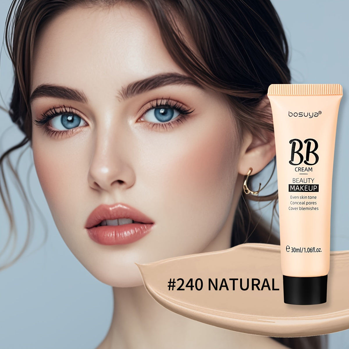 Women BB Cream Foundation Liquid Concealer Waterproof Long-Lasting