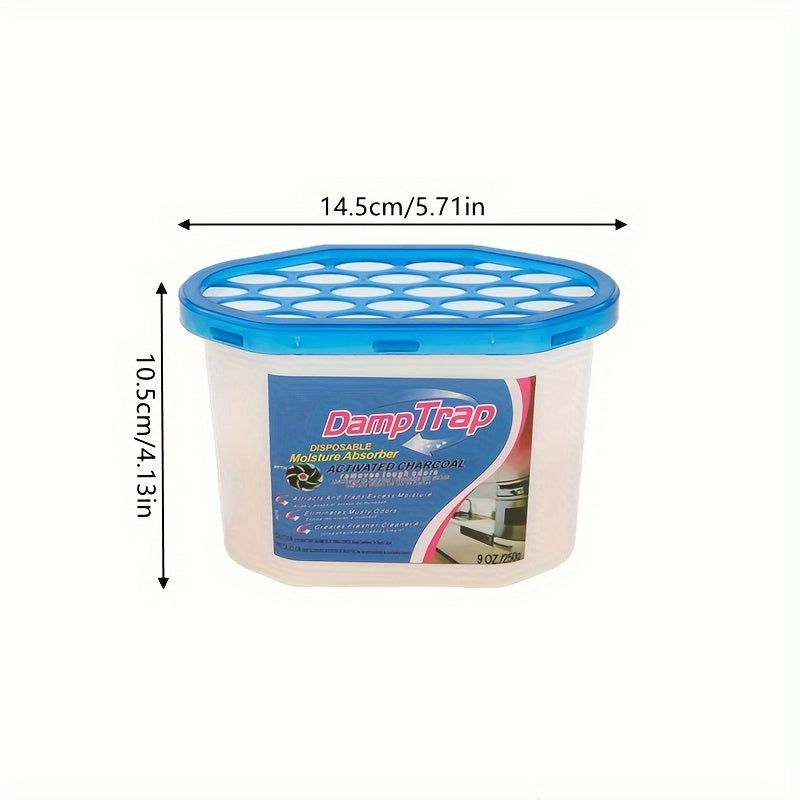 6-Pack Moisture Absorbers for Wall Cabinets 500ml Odorless Moisture Removal