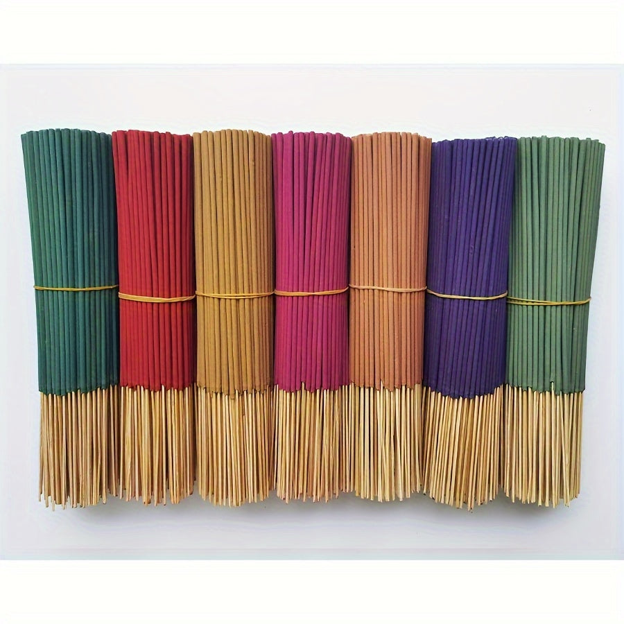 Aromatherapy Sticks Set 140 Pieces Assorted Flavors for Home Office Yoga Meditation