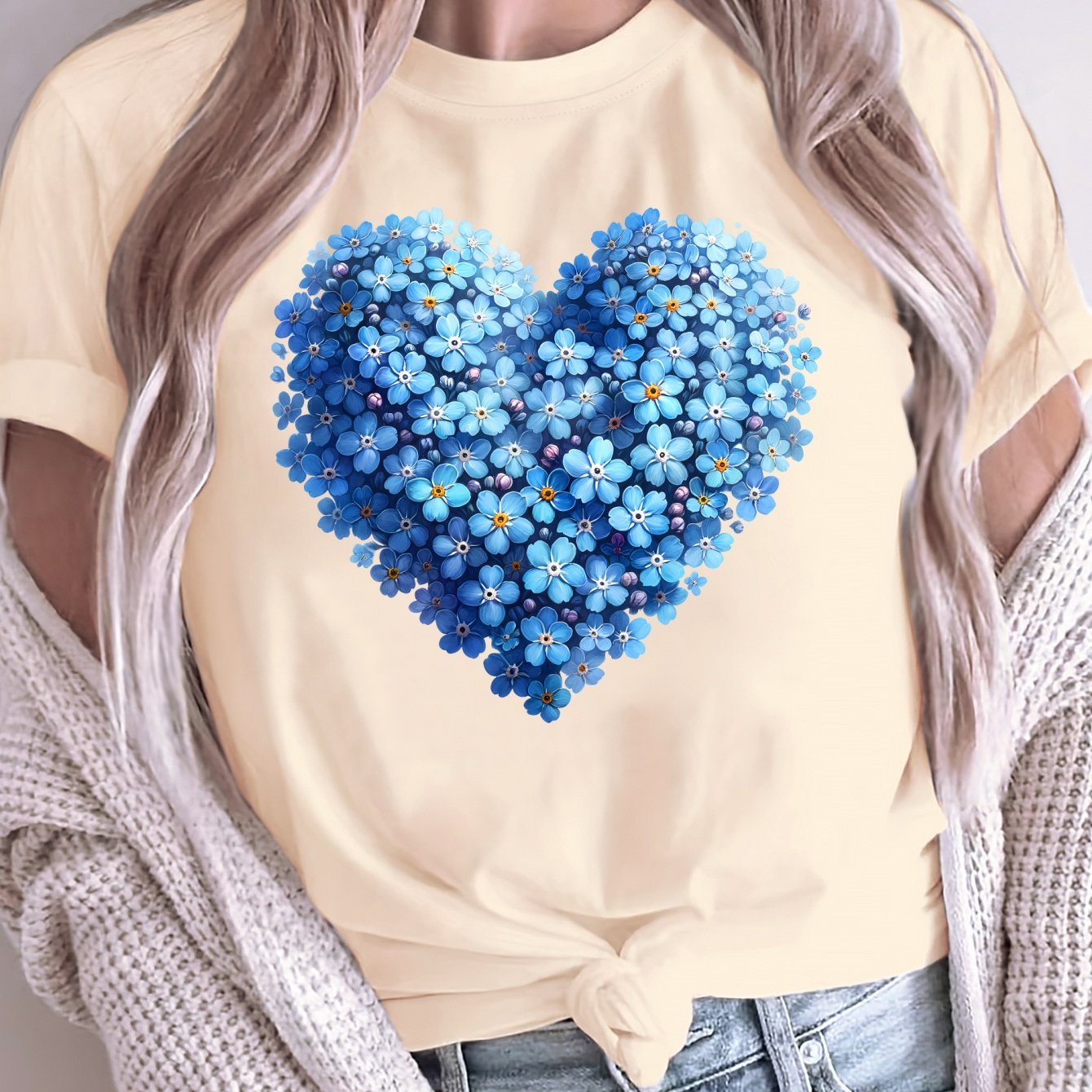 Women's Loose Large Size T-Shirt Soft Breathable Casual Summer Short Sleeve