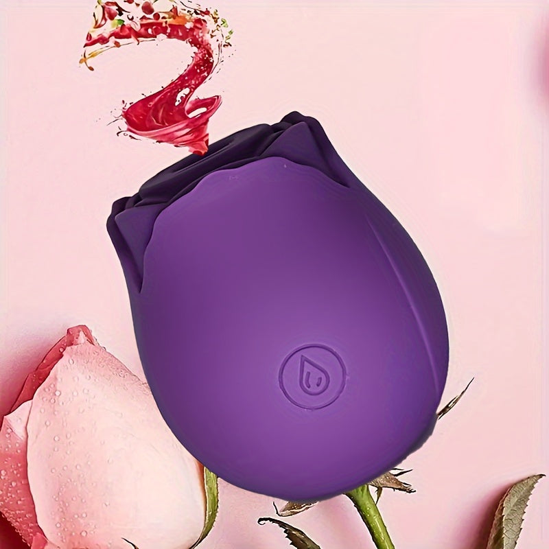 Female Rose Vibrator G-Spot Clit Stimulation Sucking Mode Adult Toy