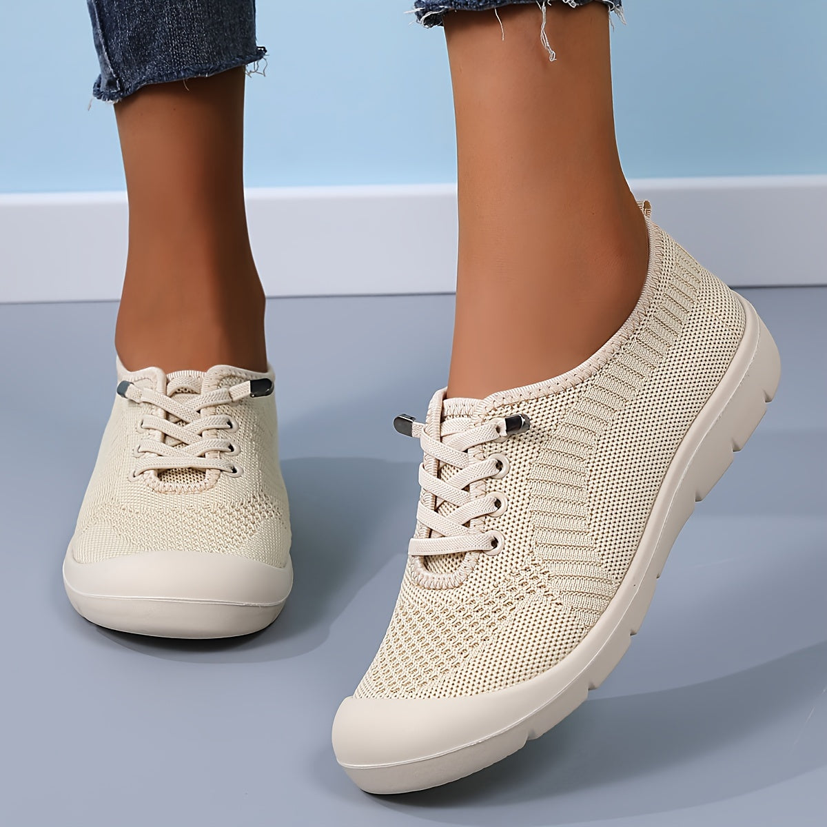 Zapatos planos casuales para mujer, ligeros y cómodos, calzado de otoño