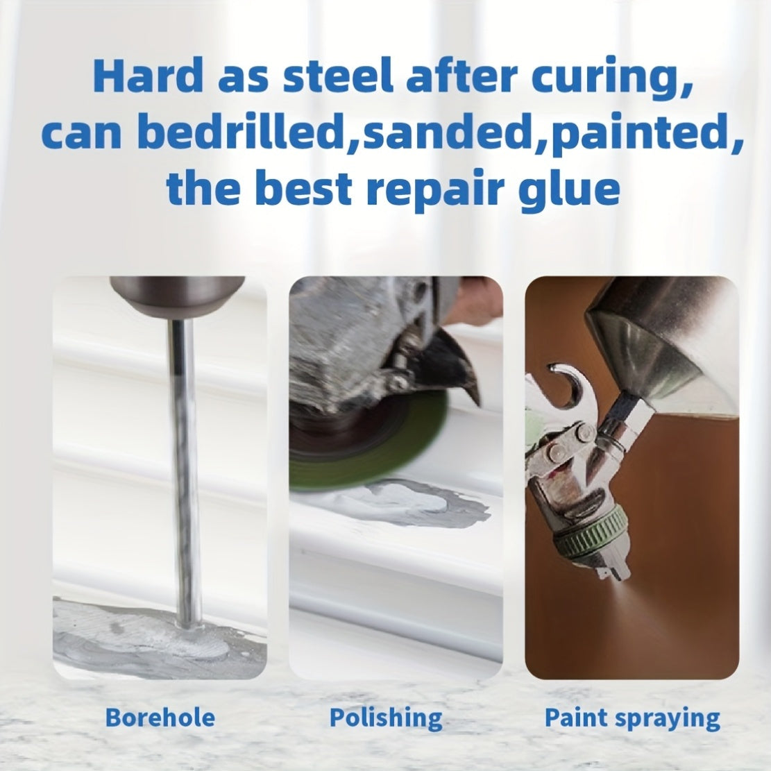 Heavy Duty AB Glue Waterproof High-Temperature Resistant Strong Adhesion