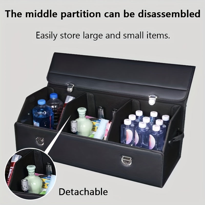 Автомобильный багажник складной, с большой вместимостью, многофункциональный органайзер для транспортных средств