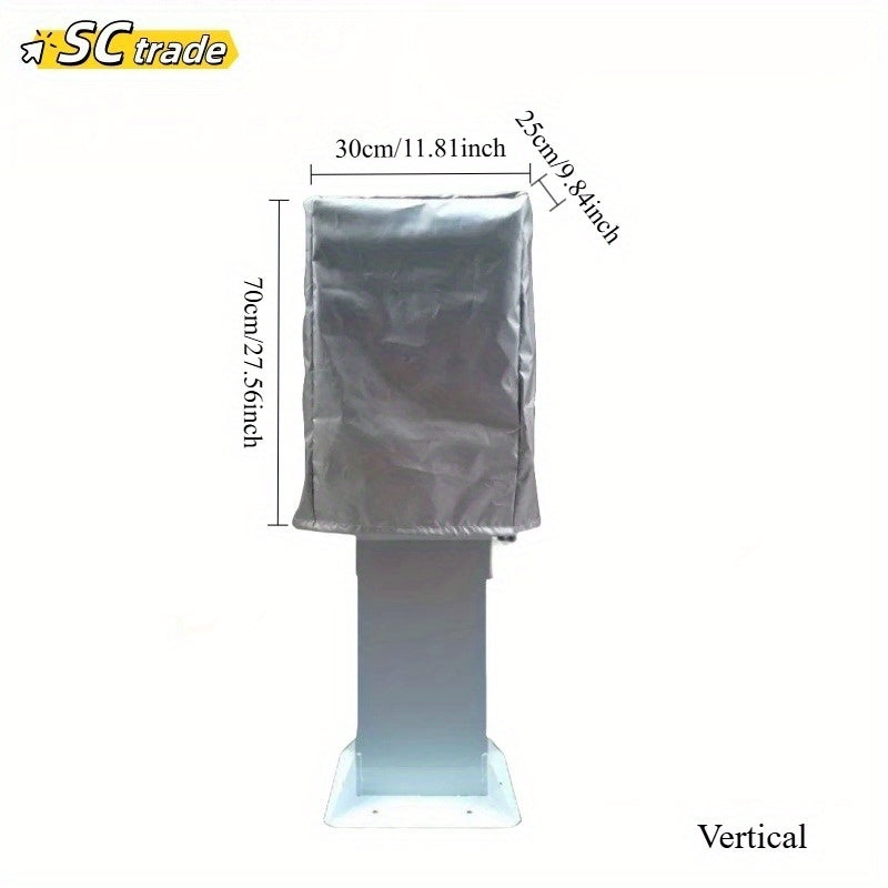 Electric Vehicle Charging Pole Cover Oxford Cloth Wall Mount Durable Drawstring