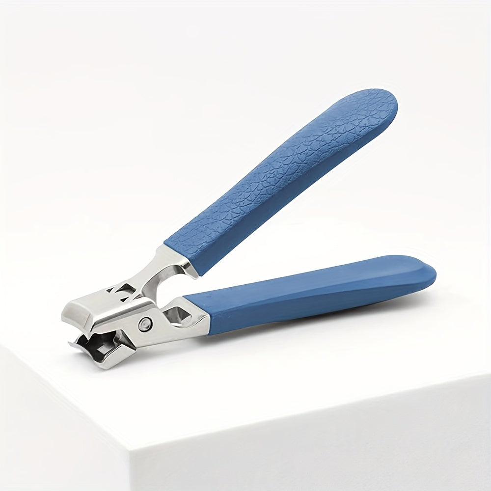 Stainless Steel Nail Clippers for Thick Nails with Wide Jaw and Concave Blade