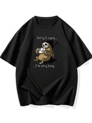 Camiseta deportiva para jóvenes de tallas grandes de poliéster y spandex con cuello redondo y gráfico para primavera, verano y otoño