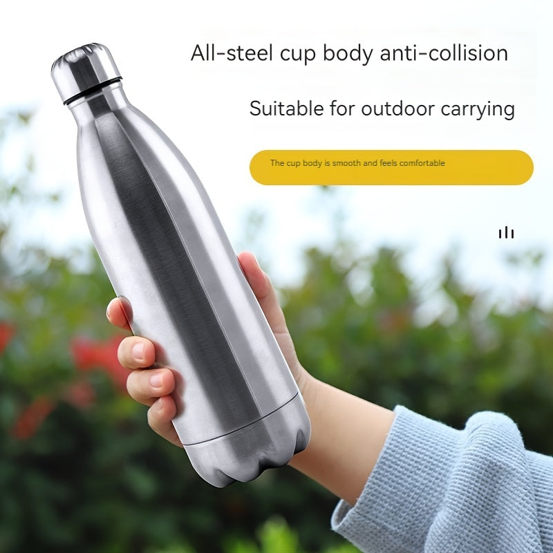 Insulated Stainless Steel Water Bottle, Double Layer Cold Hot 750ML