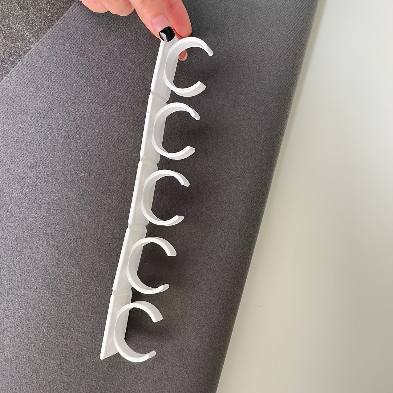 Wall-Mounted Spice Bottle Storage Rack Self-Adhesive Kitchen Organizer