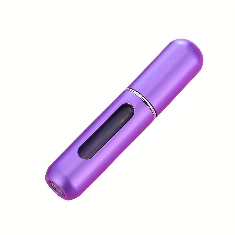 Uniseks alyuminiy yulduz shaklidagi sayohat uchun parfyum shishasi 5ML mini portativ spreyi