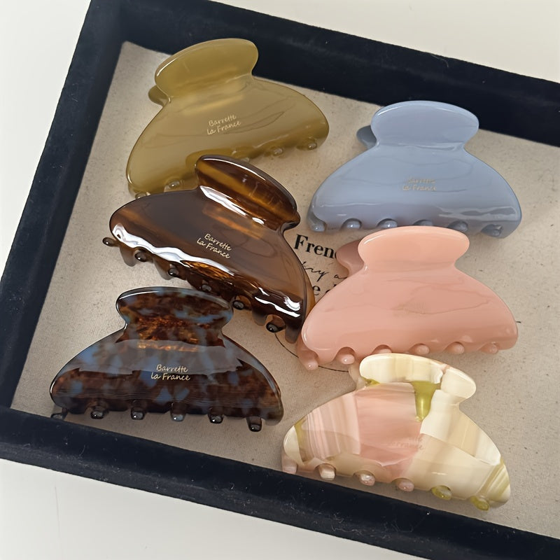 Stylish Hair Claw Clip for Women Ponytails Durable Grip Accessories