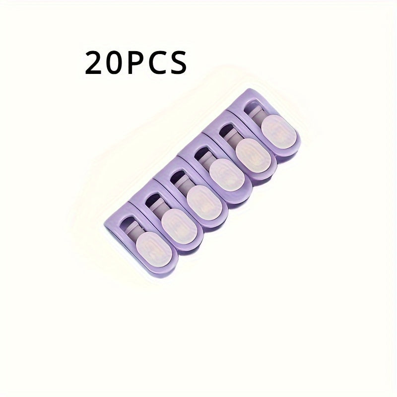 Set of 10/20/30 Non-Slip Duvet Comforter Clips Hand Washable Safe Bedding Retainer in 3 Colors