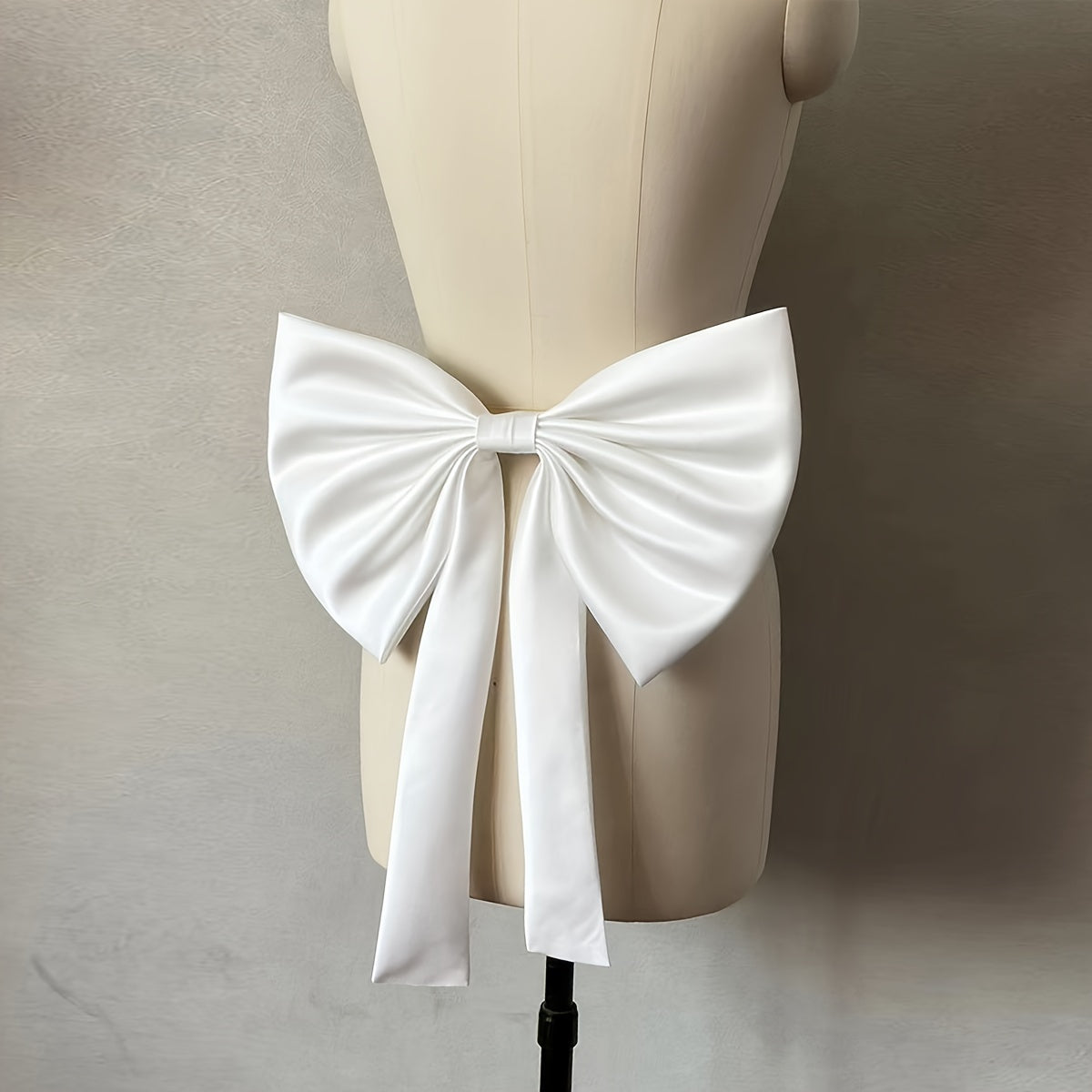 To'ylar va kundalik kiyimlar uchun katta bowknot to'y soch aksessuari, ajraladigan