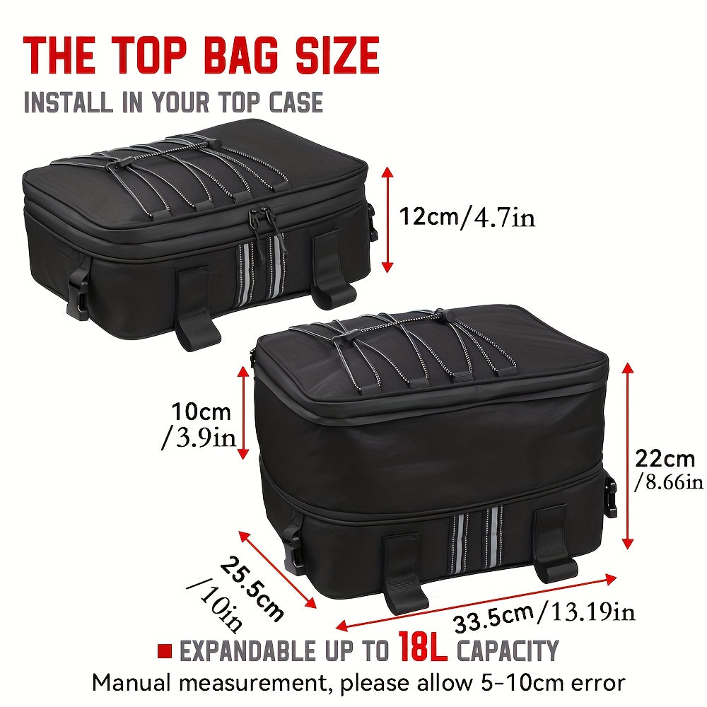Motorcycle Top Luggage Bag Waterproof Storage for R1250GS F850GS