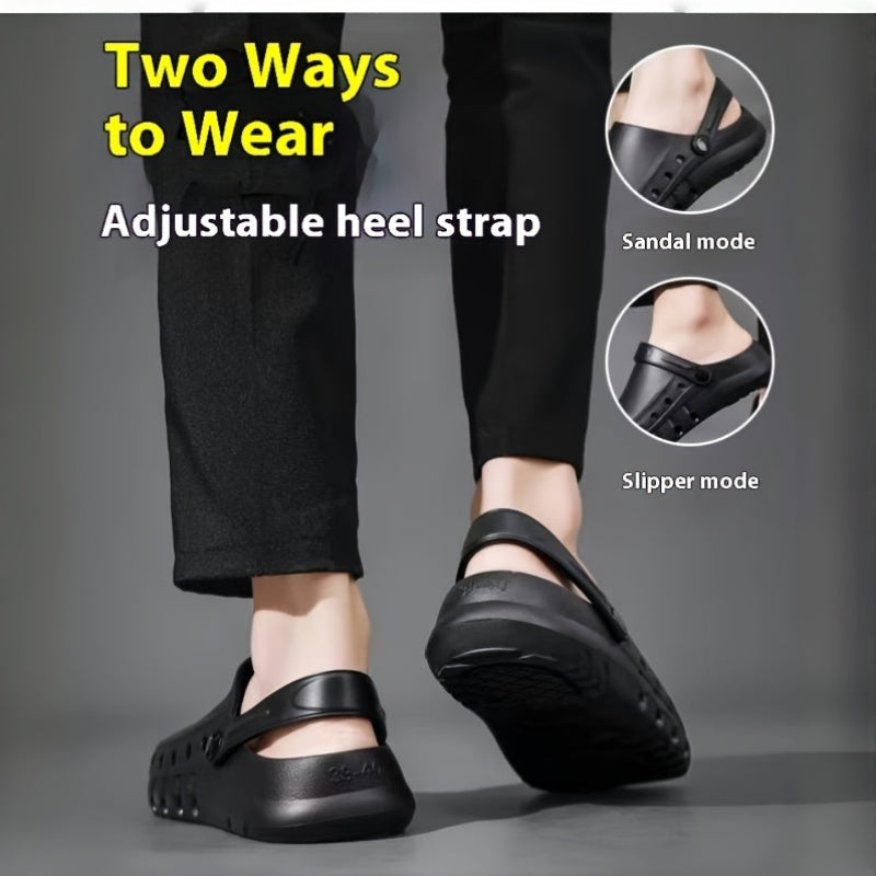 Unisex Oil-Resistant Non-Slip Waterproof EVA Lightweight Work Shoes