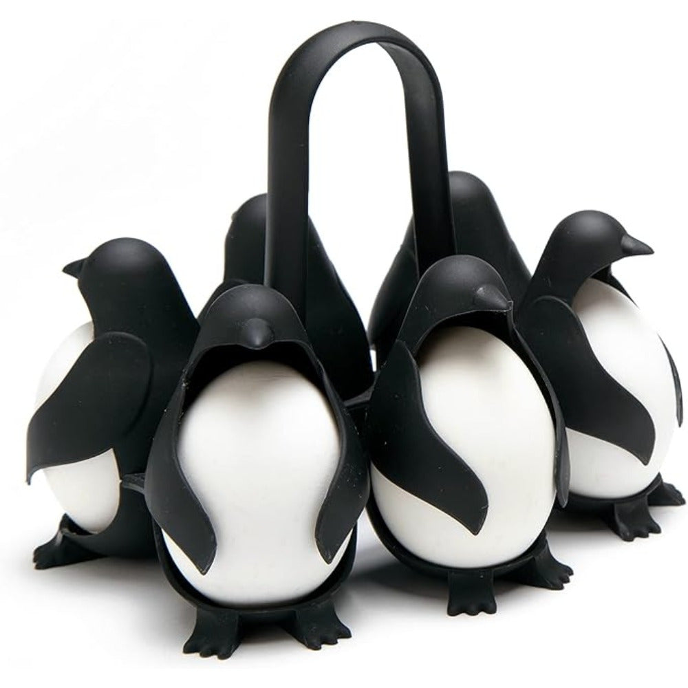 Penguin Egg Rack Holds 6 Eggs for Cooking and Storage Kitchen Accessory