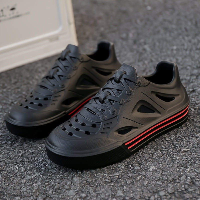 Unisex EVA Clog Sandals Lightweight Summer Beach Shoes Black White