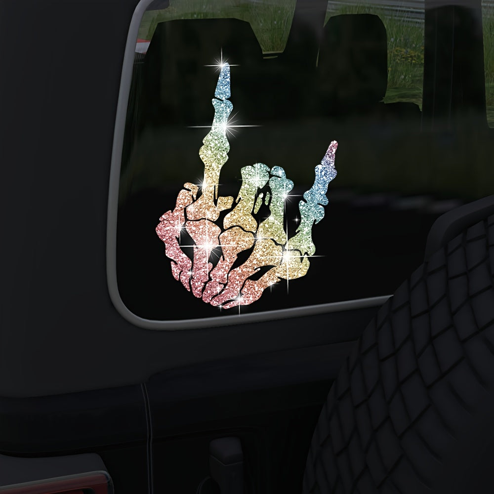 Avtomobil Suyak Qobiq Yopishtirishi Dekali Bling Motosikl Parda Avtomobil Laptop Dekor