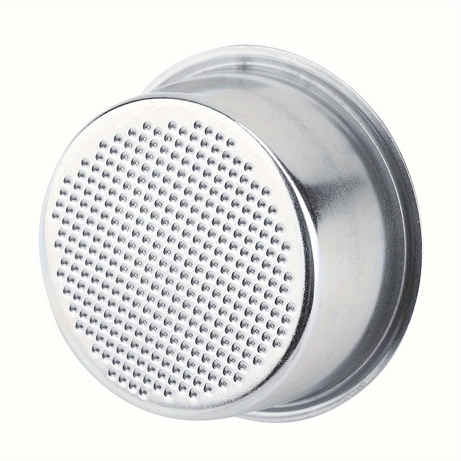 Qayta ishlatiladigan zanglamaydigan po'latdan yasalgan qahva filtri 2-chiqimli poroz savat espresso mashinalari uchun