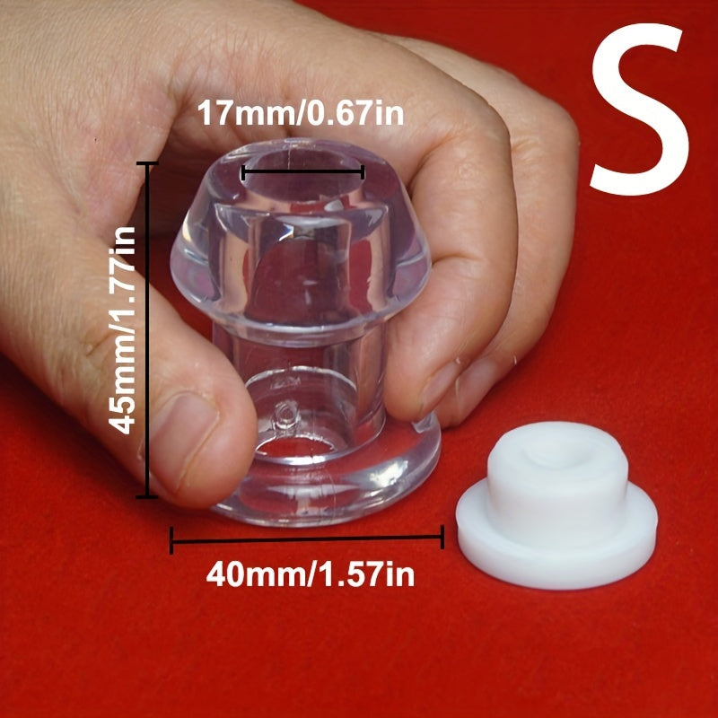 Unisex Silicone Hollow Anal Plug Tunnel Butt Plug Stretching Sex Toy