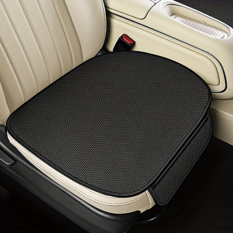 2pcs Ventilated Non-Slip Breathable Car Seat Covers Front Seats Black or White