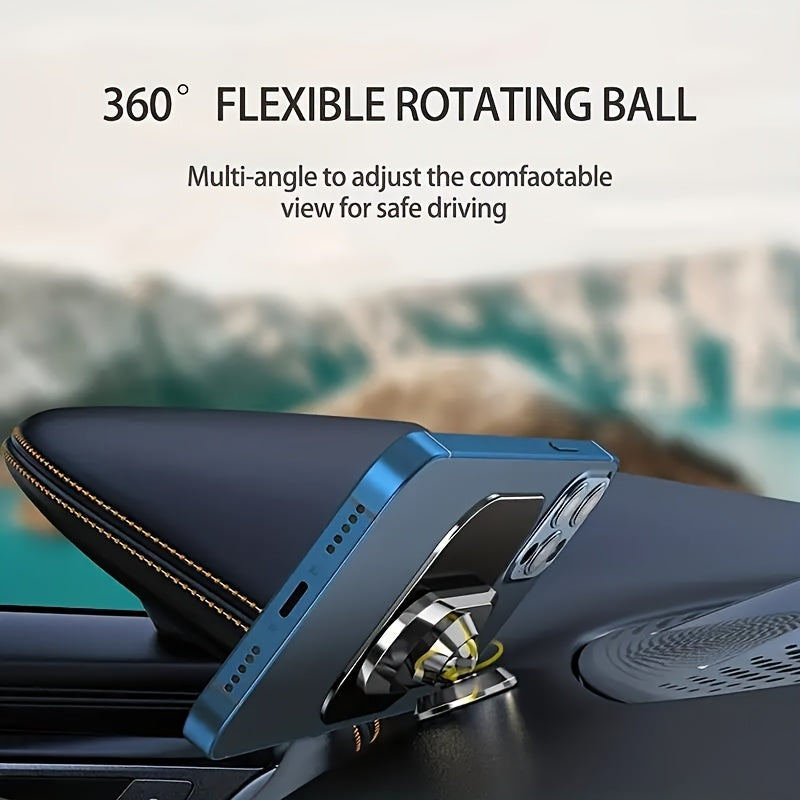Magnitli avtomobil telefon uchun o'rnatish, alyuminiy qotishma, buriladigan, suv o'tkazmaydigan panel tutqichi