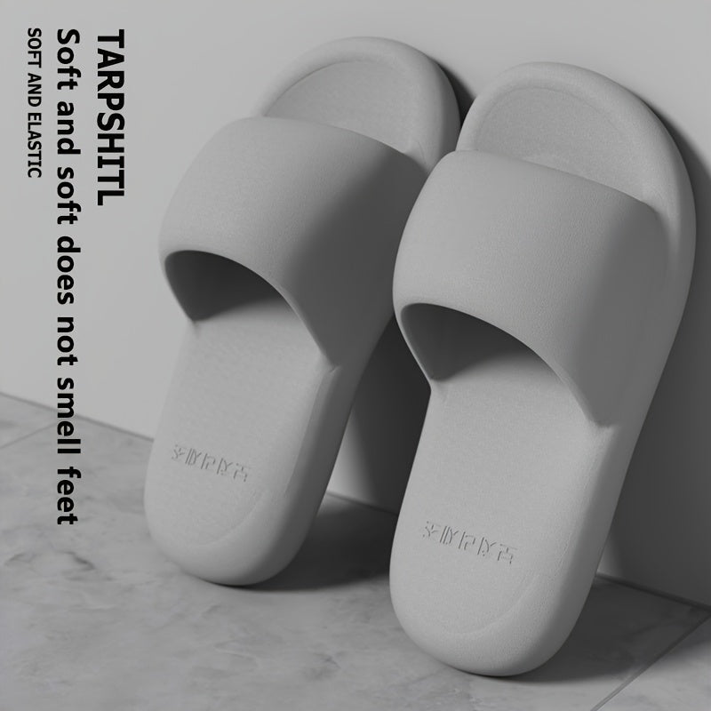 Ayollar paxtadan tayyorlangan ochiq barmoqli shippaklar, yumshoq taglik bilan, yozgi plyaj, bir rangli