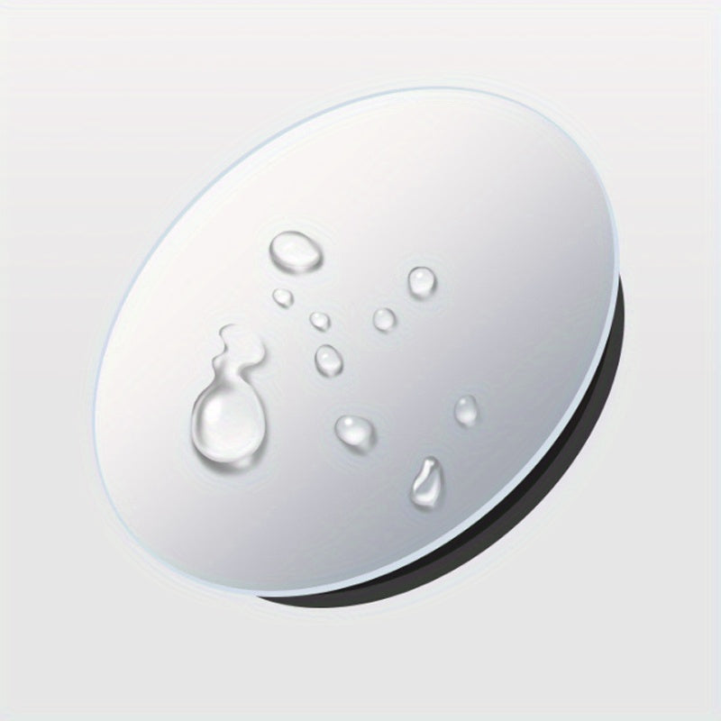 2pcs Car Rearview Mirrors Wide-Angle Round Blind Spot Adjustable