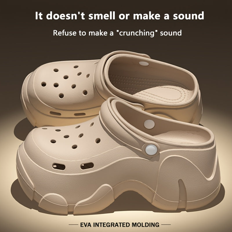 Женские летние сабо из EVA дышащие нескользящие легкие обувь для дома и улицы