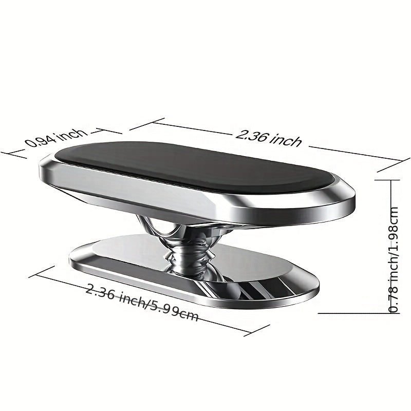 Magnitli avtomobil telefon uchun o'rnatish, alyuminiy qotishma, buriladigan, suv o'tkazmaydigan panel tutqichi